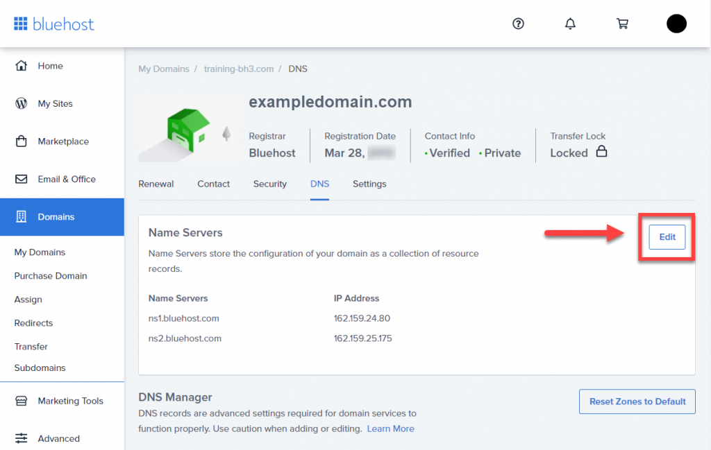 How to Change Primary Domain on Bluehost
